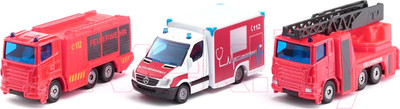Набор игрушечных автомобилей Siku Экстренная помощь / 6326