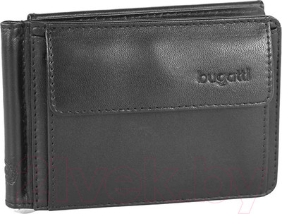 Зажим для денег Bugatti Primo / 49108501 (черный)