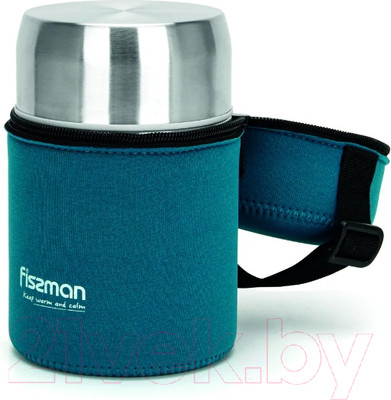 Термос для еды Fissman 9857 (синий чехол)