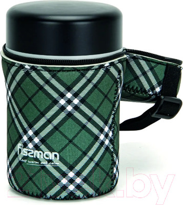 Термос для еды Fissman 9858 (клетчатый чехол)