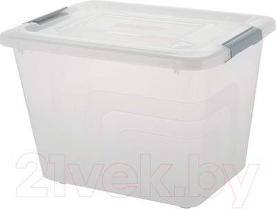 Ящик для хранения Plast Team Bergen / PT6554НАТ-10 (натуральный)