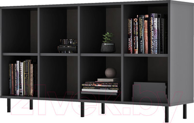 Тумба Crafto Санса 07 150x40x75 (графит)