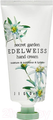 Крем для рук Jigott Secret Garden с экстрактом эдельвейса  (100мл)