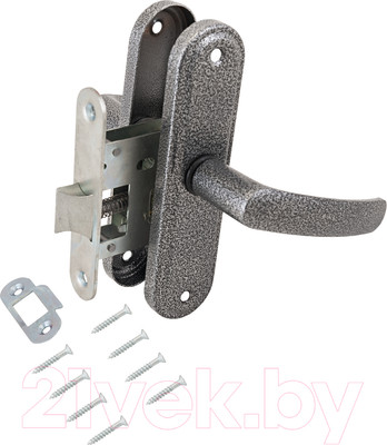 Защелка врезная Зенит ЗЩ3.08 (бриллиант)