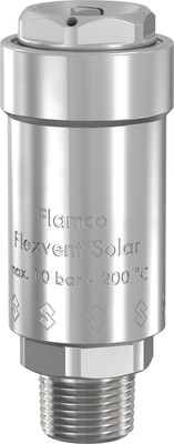 Воздухоотводчик автоматический Flamco Flexvent Solar 3/8 / 27785 (без отсечного клапана)