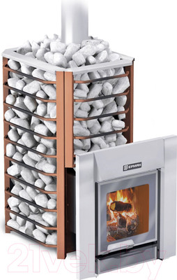 Печь-каменка Ermak 24 Сетка Премиум Чугун