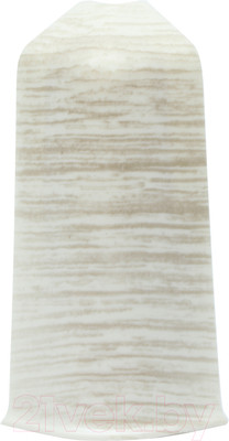 Уголок для плинтуса Winart Quadro 323 80мм Дуб льняной (2шт, наружный, флоупак)