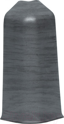 Уголок для плинтуса Winart Quadro 333 80мм Серебристый Жемчуг (2шт, наружный, флоупак)