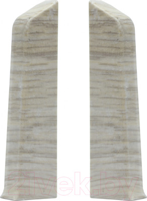 Заглушка для плинтуса Winart Quadro 304 80мм Дуб Буланый (2шт, флоупак)