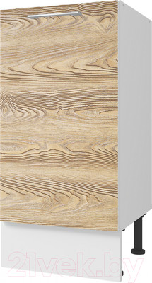 Шкаф-стол кухонный Горизонт Мебель Оптима 30 (сосна бран)