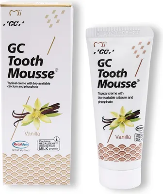 Гель для укрепления эмали GC Tooth Mousse / 17172 (40г, ваниль)