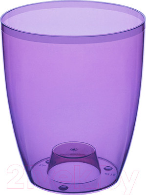 Кашпо Эльфпласт для орхидей №2 / EP274 (2.2л, фиолетовый)