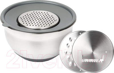 Миска Attribute Grate It / ASG003 (3л, с крышкой)