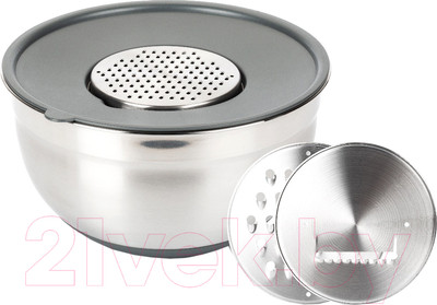 Миска Attribute Grate It / ASG005 (5л, с крышкой)