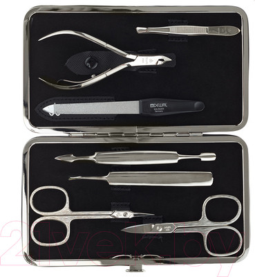 Набор для маникюра Dewal 905BLACK (черный)