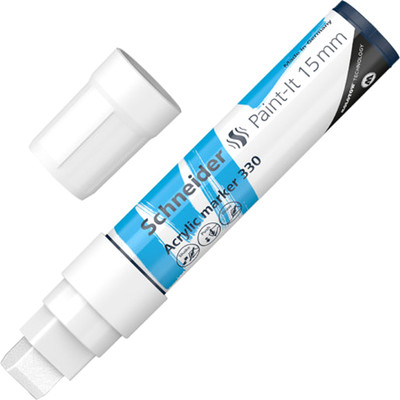 Маркер художественный Schneider Paint-It 330 / 120349 (белый)