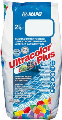 Фуга цементная Mapei Ultra Color Plus N172 (2кг, синий космос)