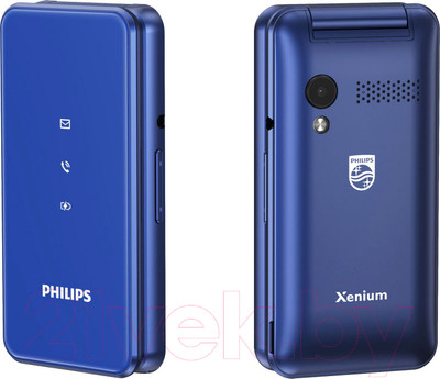 Мобильный телефон Philips Xenium E2601 CTE2601BU/00 (синий)