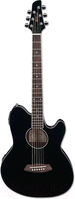 Электроакустическая гитара Ibanez Black High Gloss TCY10E-BK