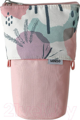 Косметичка Miniso Abstract Plants / 0211 (белый)