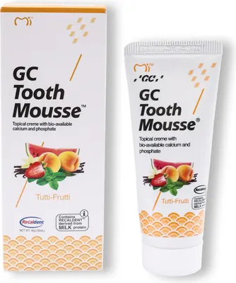 Гель для укрепления эмали GC Tooth Mousse / 17171 (40г, фруктовый)