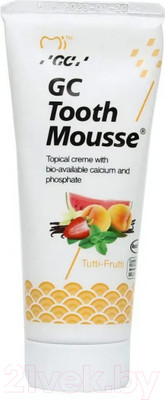 Гель для укрепления эмали GC Tooth Mousse / 17171 (40г, фруктовый)