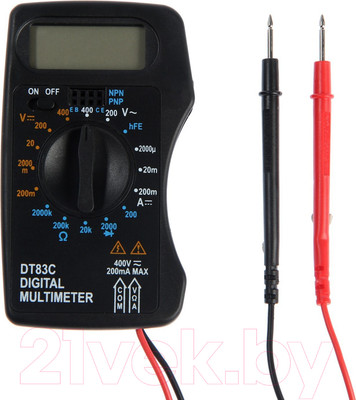 Мультиметр цифровой Tundra DT-83C (1026053)