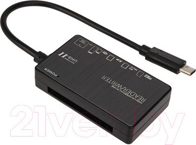 Картридер Rexant Type-C для SDXC/SDHC/SD/MMC / 18-4118