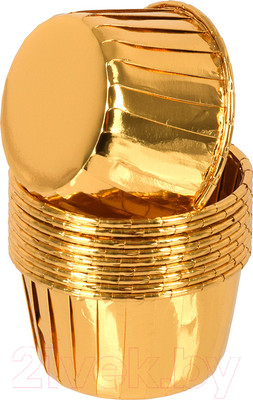 Набор одноразовых форм Marmiton 17397 (10шт, золото)