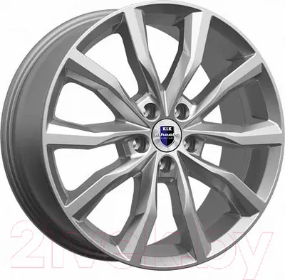 Литой диск K&K Портер 18x7.5" 5x114.3мм DIA 66.1мм ET 45мм Дарк платинум