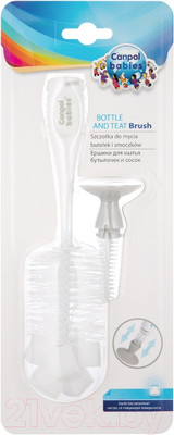 Набор ершиков для бутылочки Canpol 56/122 (белый)