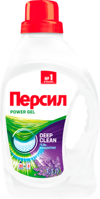 Гель для стирки Персил Power Gel Лаванда  (1.3л)