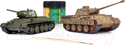 Сборная модель Звезда Т-34 против Пантеры / 5202