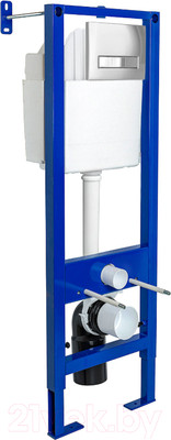 Инсталляция для унитаза Berges Atom Line 410 040338 (с кнопкой)