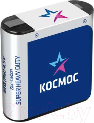 Батарейка Космос 3R12 Квадрат / KOC3R12