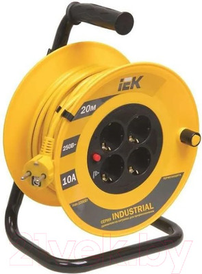 Удлинитель на катушке IEK WKP14-10-04-20