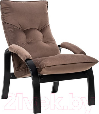 Кресло мягкое Импэкс Левада (венге/V 23)