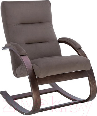 Кресло-качалка Импэкс Leset Милано (орех текстура/V 23)