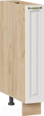 Шкаф карго ТриЯ Лина 1Н15К (дуб крафт золотой/белый)