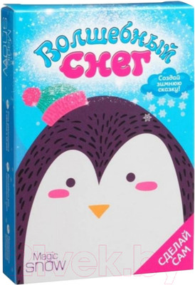 Набор для опытов Волшебный снег Мини-набор Пингвин / ms-19
