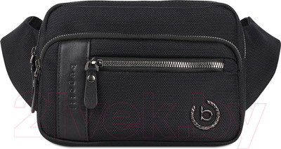 Сумка на пояс Bugatti Nero / 49640301 (черный)