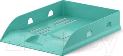 Лоток для бумаг Erich Krause Base Pastel Mint / 57941 (мятный)