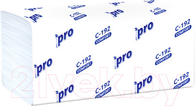 Бумажные полотенца PROtissue Листовые однослойные / С192 (250 листов)