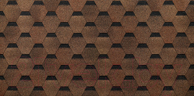 Черепица Docke Pie Eurasia Шестигранник Светло-коричневый / ZRKQ-1172