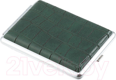 Портсигар S.Quire NSO21-95DGr-RB (темно-зеленый)