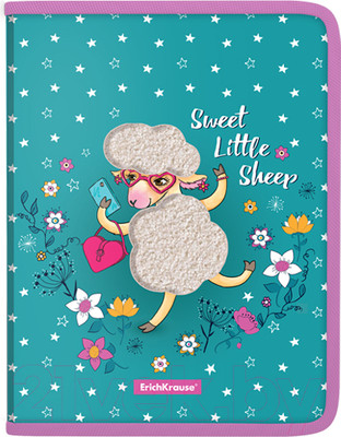 Папка для тетрадей Erich Krause Flower Sheep / 54952