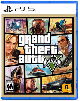 Игра для игровой консоли PlayStation 5 Grand Theft Auto V (EU pack, RU subtitles)