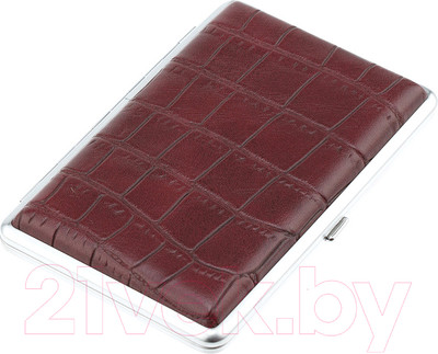 Портсигар S.Quire LSO21-115Bu-RB (бордовый)