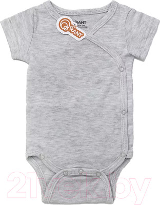 Боди для малышей Rant 6969-62 (светло-серый меланж, р.62)
