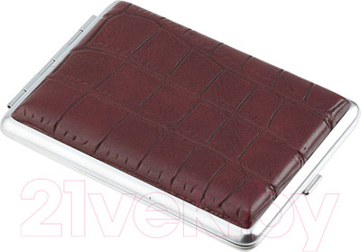 Портсигар S.Quire NSO21-95Bu-RB (бордовый)